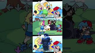 FNF vs Fionna and Cake Mod #fnf #shorts #fridaynightfunkin