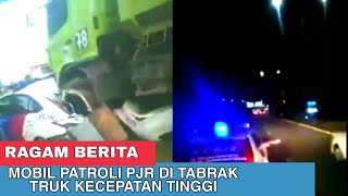 Truk vs PJR | jangan ditiru