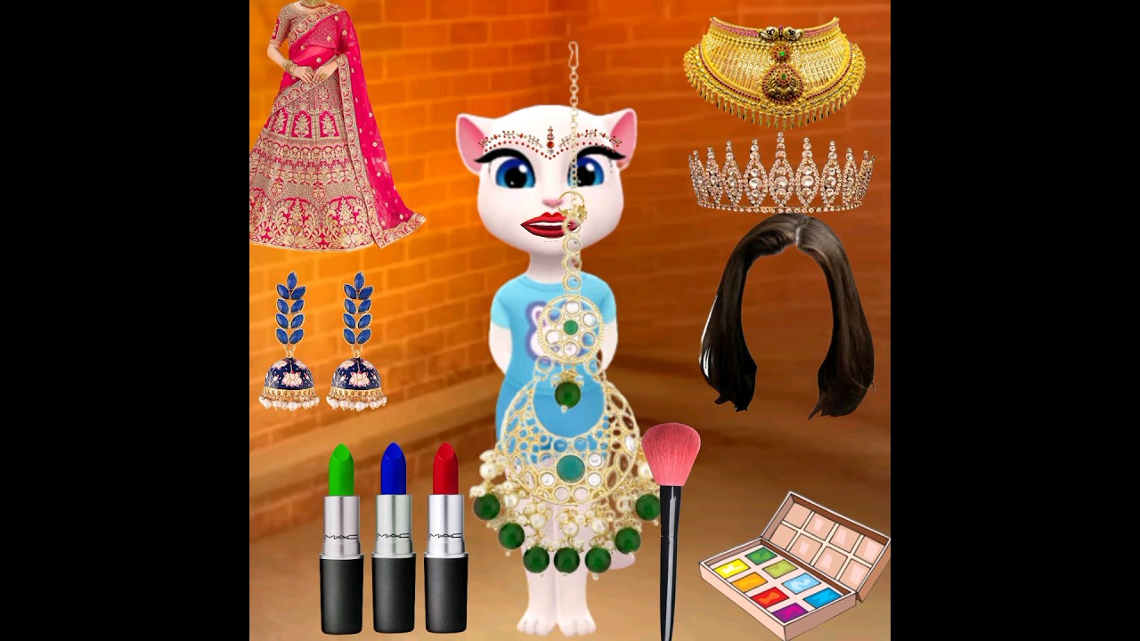 tolkig Tom and Dulhan ka Mekeup Lipstick Cartoon Funny video