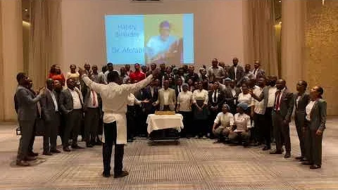 happy birthday song to celebrate our Chairman, Dr. Taiwo Afolabi