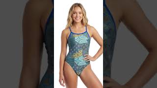 Sporti Fiesta Tile Thin E Piece Swimsuit 22-44 Swimoutlet