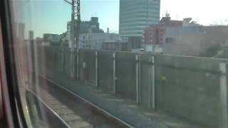 E5系新幹線 U10編成 なすの272号 東京行き 大宮駅から上野駅間