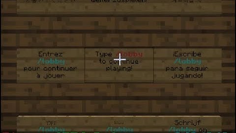 Exploring the Hypixel AFK Room! (Limbo Room)