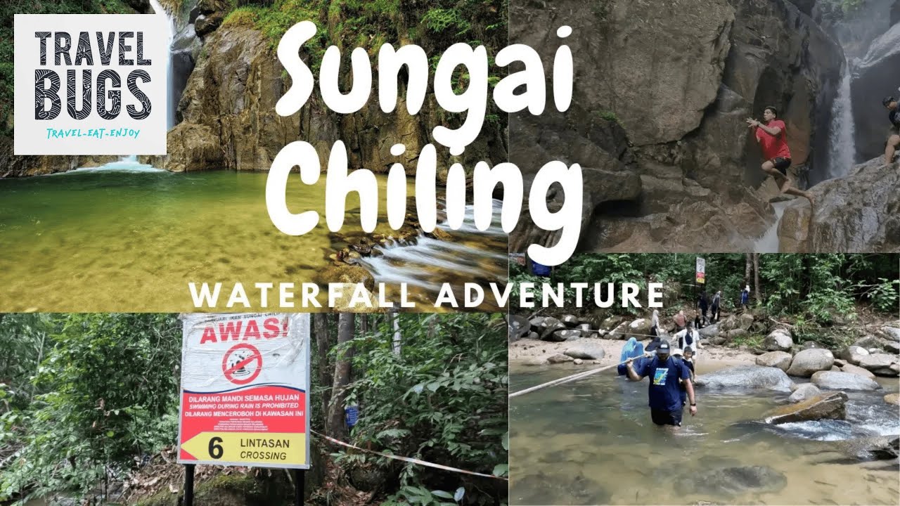 Most Difficult River Crossing Ever😱| SUNGAI CHILING| AMAZING WATERFALL IN MALAYSIA#trekking #hiking