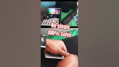 Fix computer turns on but no display on monitor । no signal on monitor