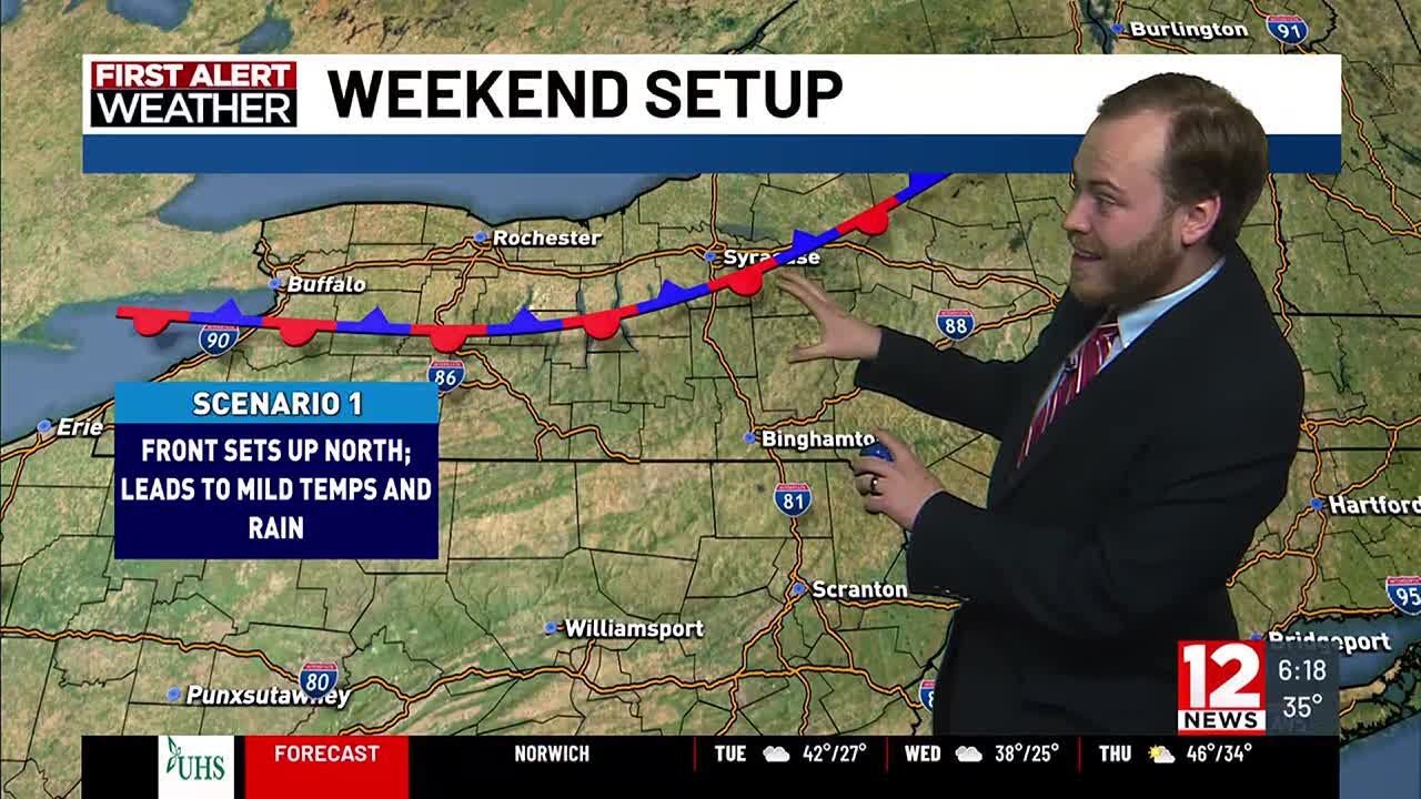 Cooler and unsettled trend continues for midweek - YouTube