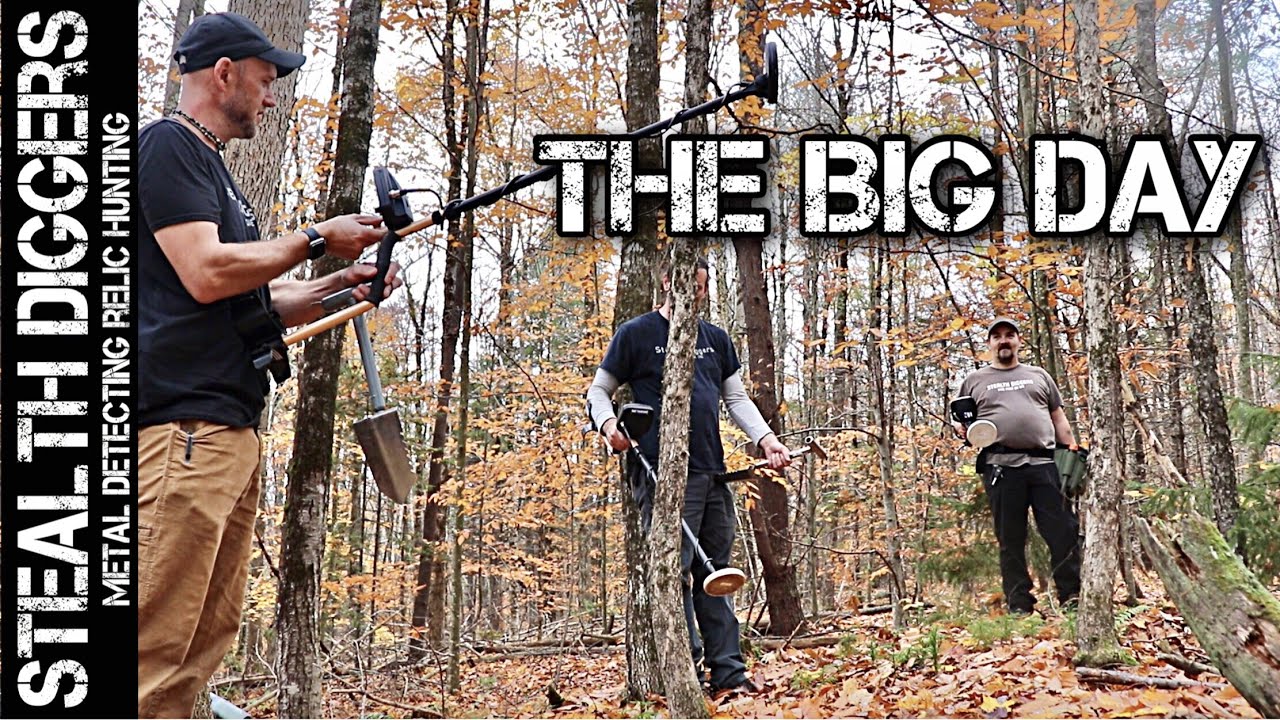 The big day metal detecting exploring cellar holes in the NH mountains ...