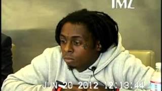 Lil Wayne Deposition Video Staring Contest