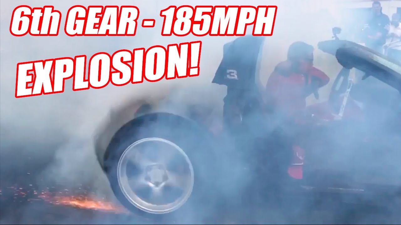 6th Gear Burnout Has INSANE Tire Explosion! YouTube