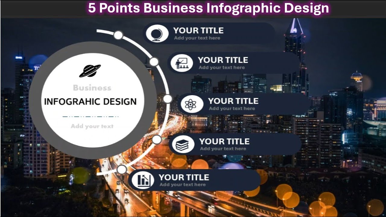 PPT Design #7 - Important Points Business Infographic Design PowerPoint ...
