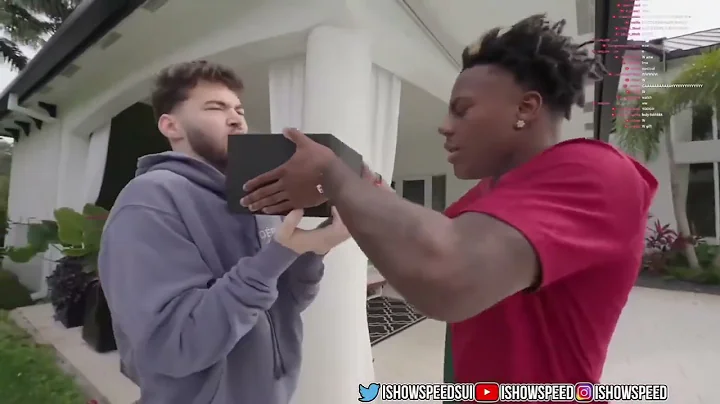 Adin Ross Surprised Speed With a $150,000 Cristiano Ronaldo Watch For His Birthday!!!
