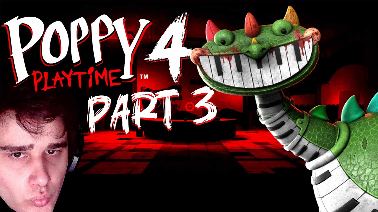 jazz Lizard Appears Poppy's playtime 4 part 3 - YouTube