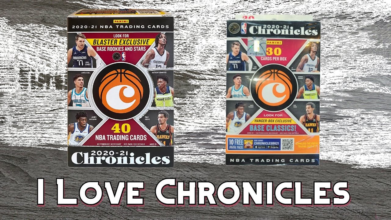 2020-21 Panini Chronicles Basketball Blaster Box + Hanger Box