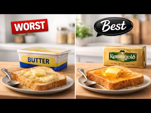 10 Butter Brands RANKED WORST to BEST (Never Buy the Worst Ones)