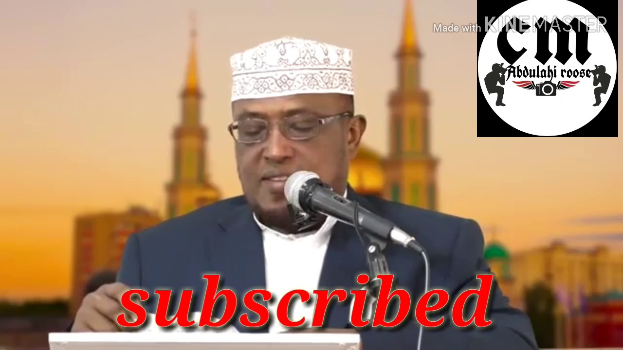 Muxaadiro cusub u laabashada xaga alle (towbada) sh maxamed umar dirir