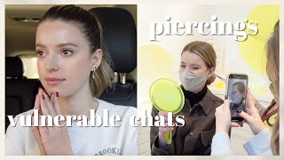 VLOG: Vulnerable Chats, A Breakup Piercing at Stud's + Getting Life in Order!
