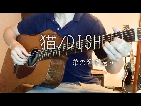 【弟の弾き語り】猫/DISH（-3キー）【歌詞付き】