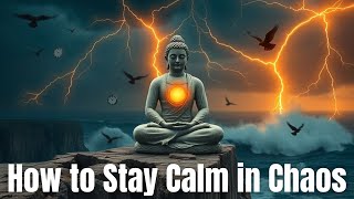 How to Stay Calm in Chaos, Timeless Philosophical Wisdom for Inner Peace