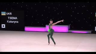 Kateryna Tsema Junior Ball Qual 30,650 - FIG International Tournament 'Miss Valentine 2023'
