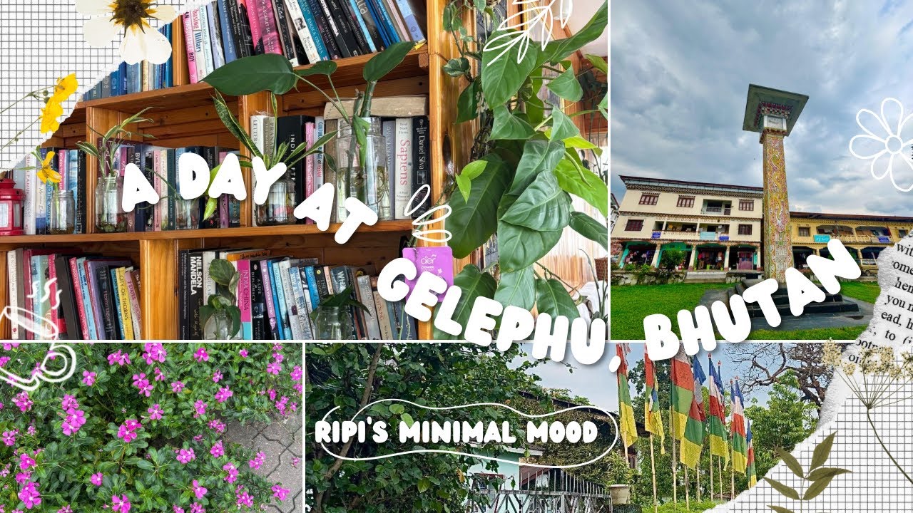 Gelephu, Bhutan 🇧🇹 | A day trip | Exploring Gelephu town | Visiting aesthetic cafe 🤍🌱✨