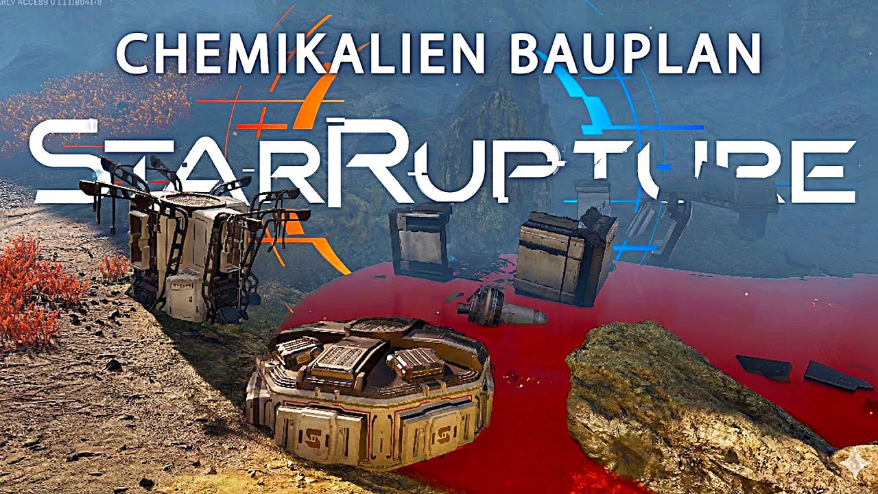 Chemikalien Bauplan im StarRupture Early Access