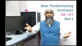 G9-ICT Basic Troubleshooting Techniques