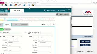 Agency Advantage - Importing Quotes from Applied Rater