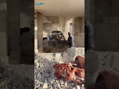 ازالة الركام من مسجد ابي بكر الصديق رضي الله عنه مركز كفرزيتا الإعلامي