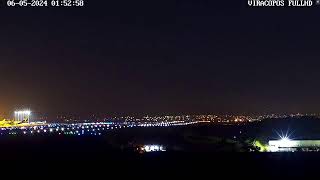 CÂMERA AO VIVO 24 HORAS - AEROPORTO INTERNACIONAL DE VIRACOPOS - VCP-SBKP