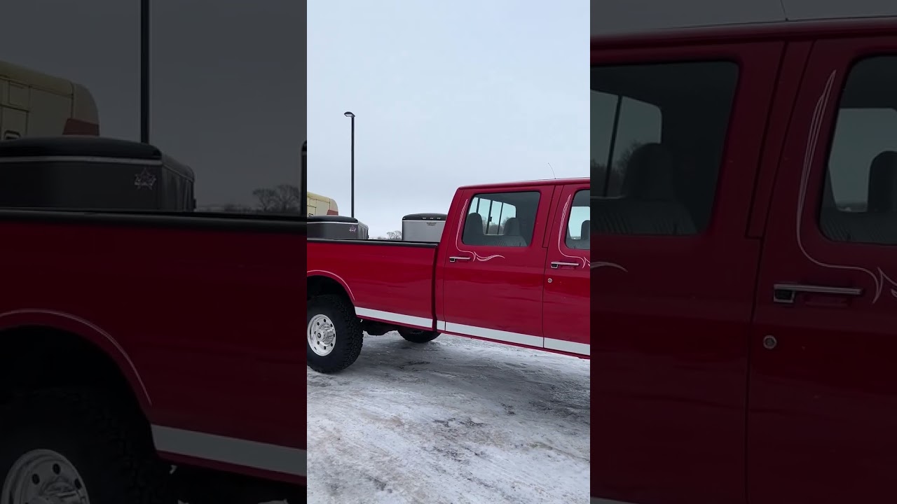 SOLD 17K Mile - 1996 Ford F-350 XL Water Rescue Truck - 7.3 Diesel Frankman Motors  (605)250-8776