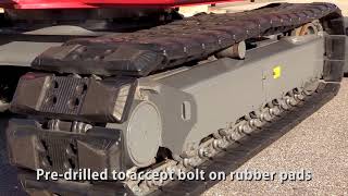Takeuchi TB260 Tracks Feature