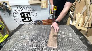 Using Acrylic Router Templates - Save Time Creating Charcuterie Board Handles With These Templates