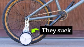 Why training wheels don't actually \