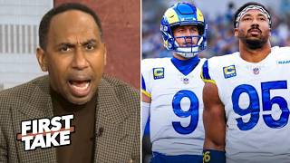 FIRST TAKE | "With a powerhouse roster, the Rams are the favorites for the Super Bowl" – Stephen A.