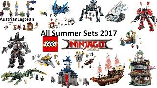 All Lego Ninjago Movie Summer Sets 2017 Compilation  Lego Speed Build Review