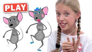 КУКУТИКИ PLAY - Маленькая Мышка - песня про мышку и семью - Афина Кондрашова Три медведя Kids song