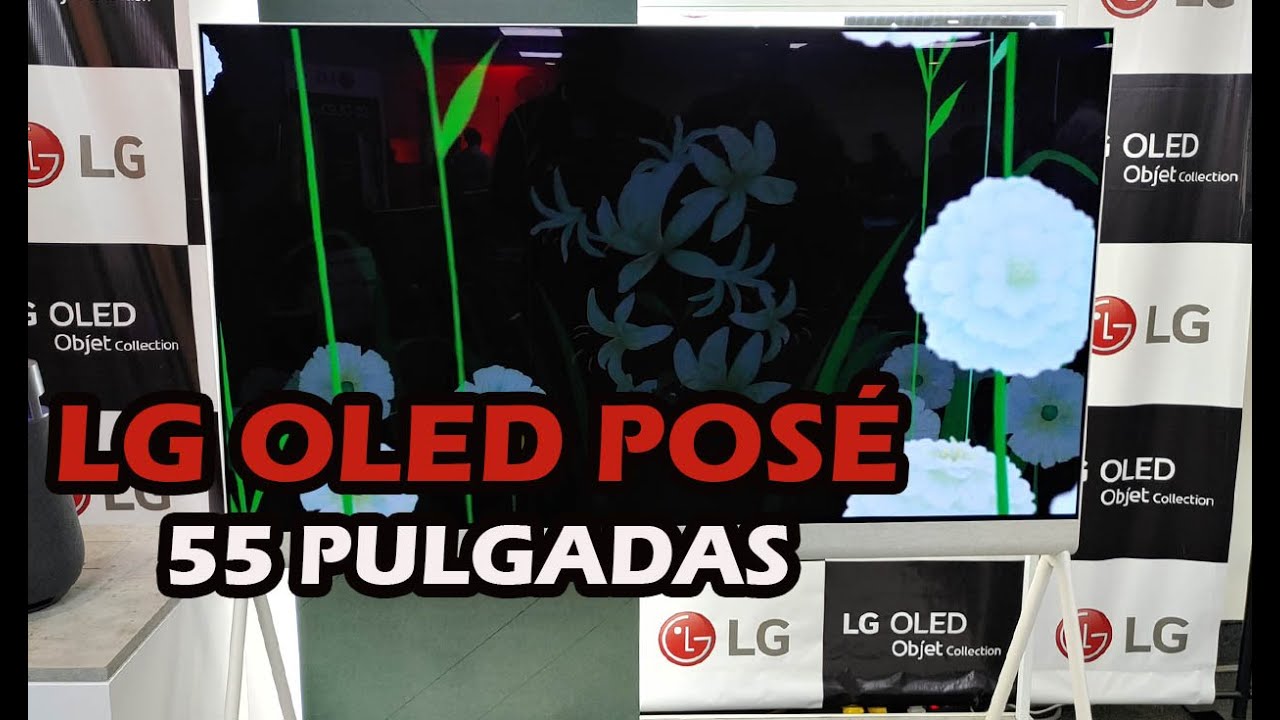 LG OLED Posé: el nuevo smart TV de 55 pulgadas con elegante diseño 