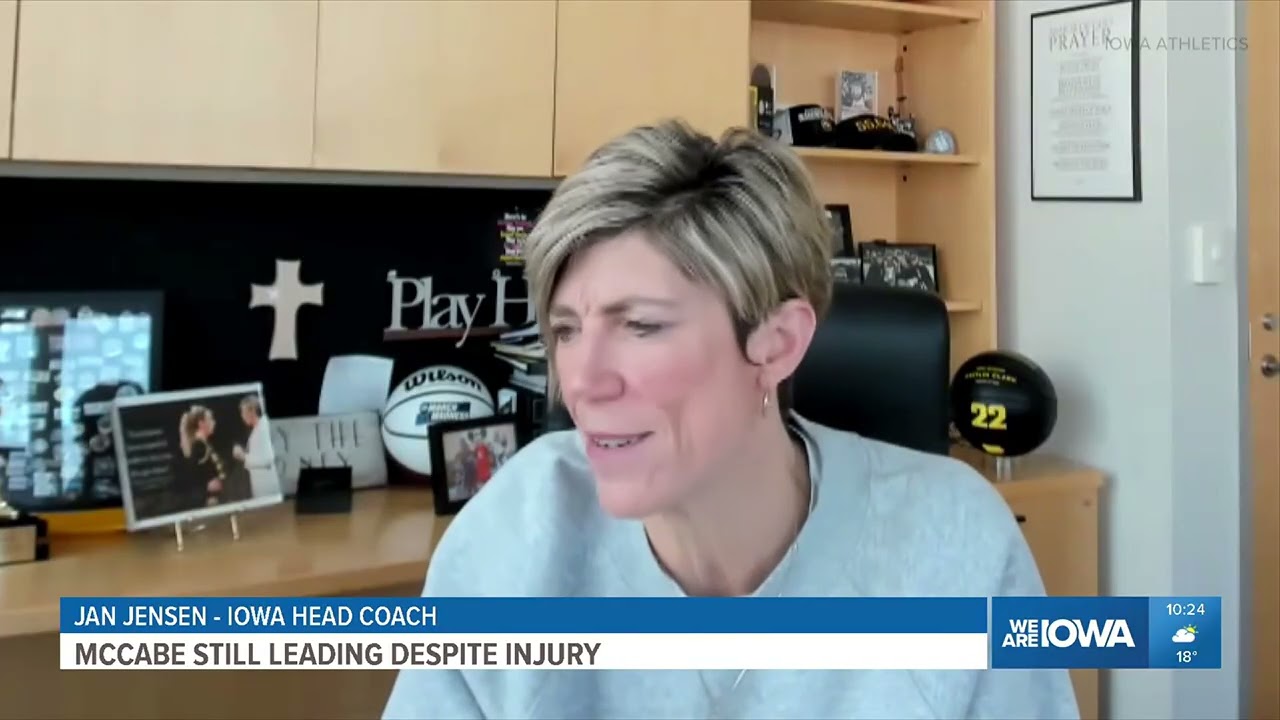 Taylor McCabe still leading from the sidelines post-injury