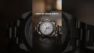 I built my dream watch using parts from AliExpress! #rolex #seikomod #explorer