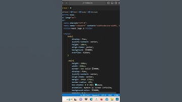 react logo animation video | only html css #shorts #viral  #html #css  #coding