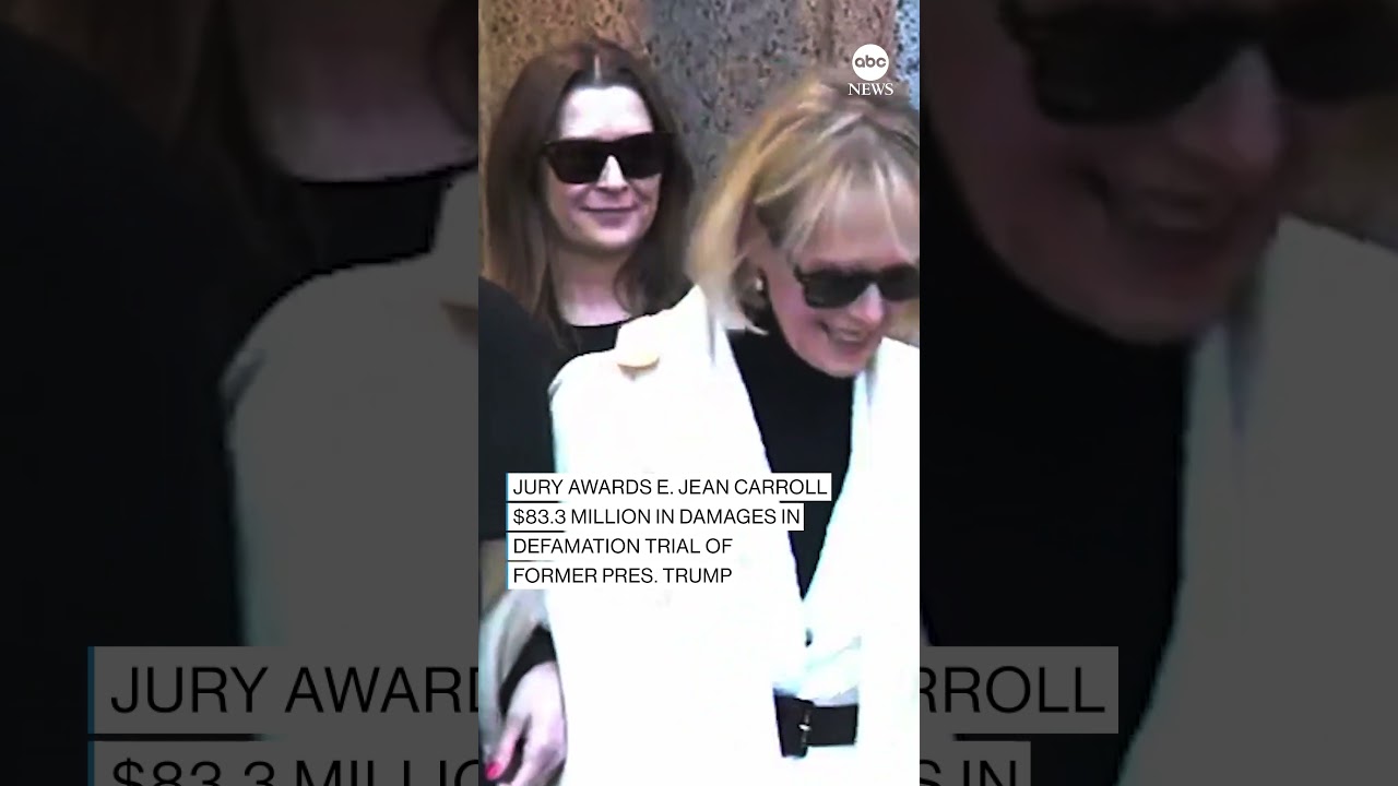 Jury awards E. Jean Carroll .3 million in damages in Trump defamation case