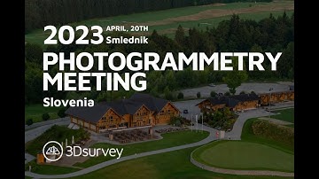 3Dsurvey Photogrammetry meeting – Smlednik 2023