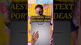 Aesthetic Text Portrait Photo Editing/Picsart Text Portrait Idea/Photo Editing Tutorial