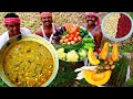 Famous Bengali Sobzi Recipe | Special Mixed Vegetables and Rice | Village Cooking | villfood Kitchen