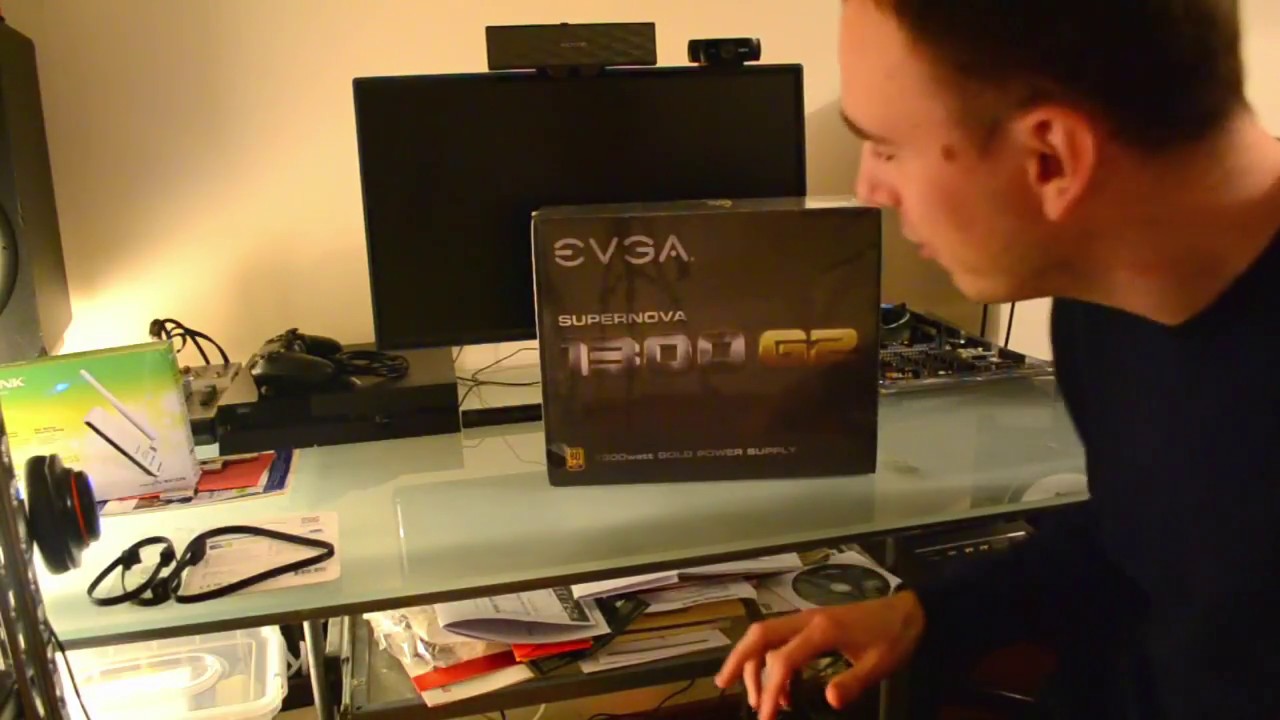 EVGA 1300 SUPERNOVA G2 Unboxing