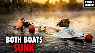 My Best Friend Sank BOTH Boats in Gator Infested Waters at 4AM