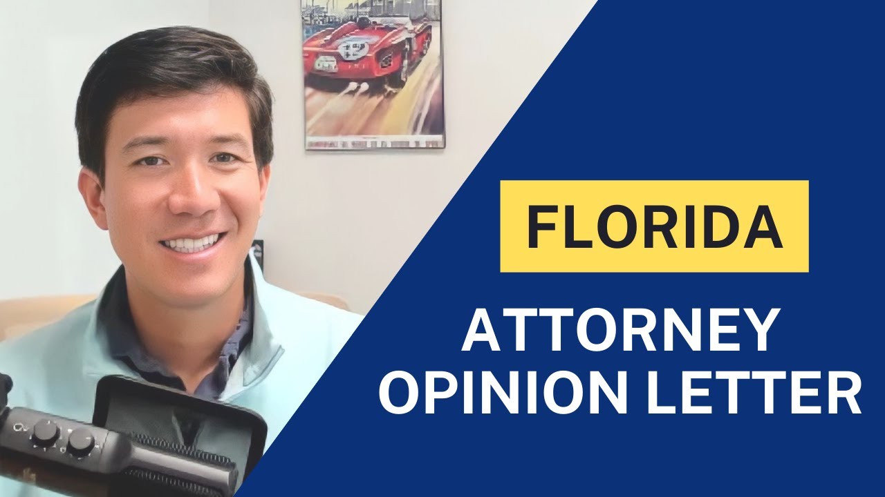 FLORIDA ATTORNEY OPINION LETTER