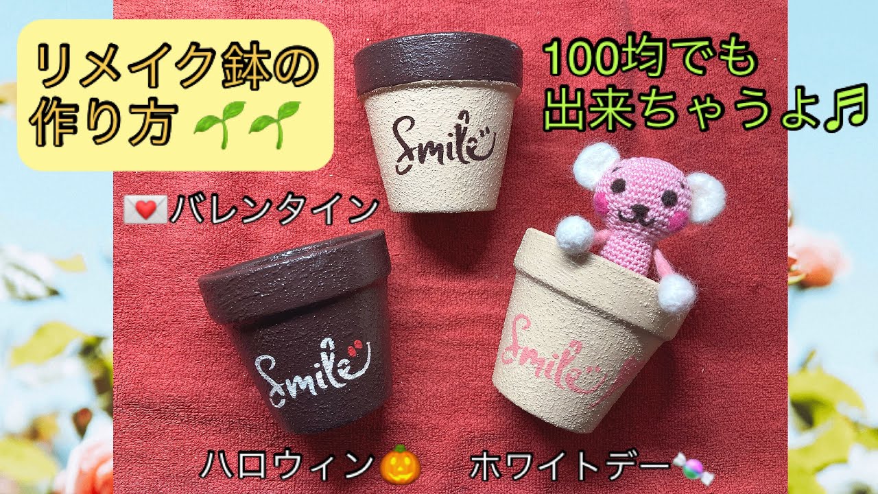 初めての挑戦【リメイク鉢】トピアリーの作り方