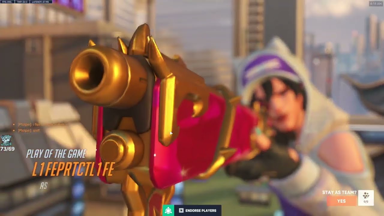 This is How You SOLO CARRY with Ashe – IDDQD! POTG! Overwatch 2 Season 19 Top 500