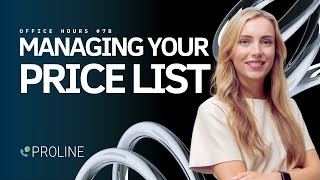Managing Your Price List | Office Hours #78 | October 7, 2025